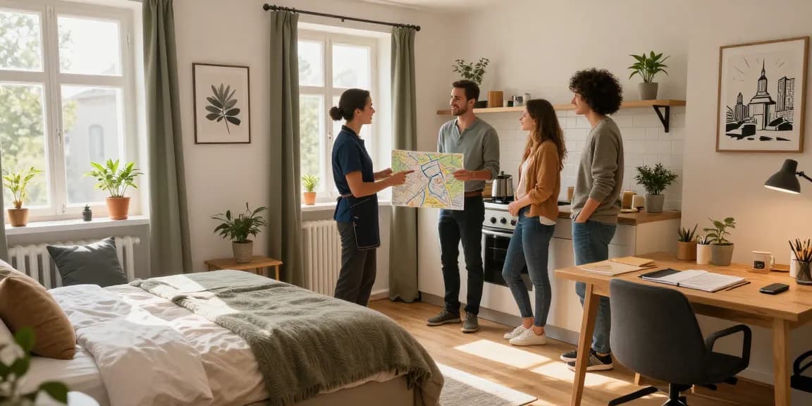 Günstige Monteurzimmer in Hannover mit komfortabler Einrichtung und freundlichem Service.