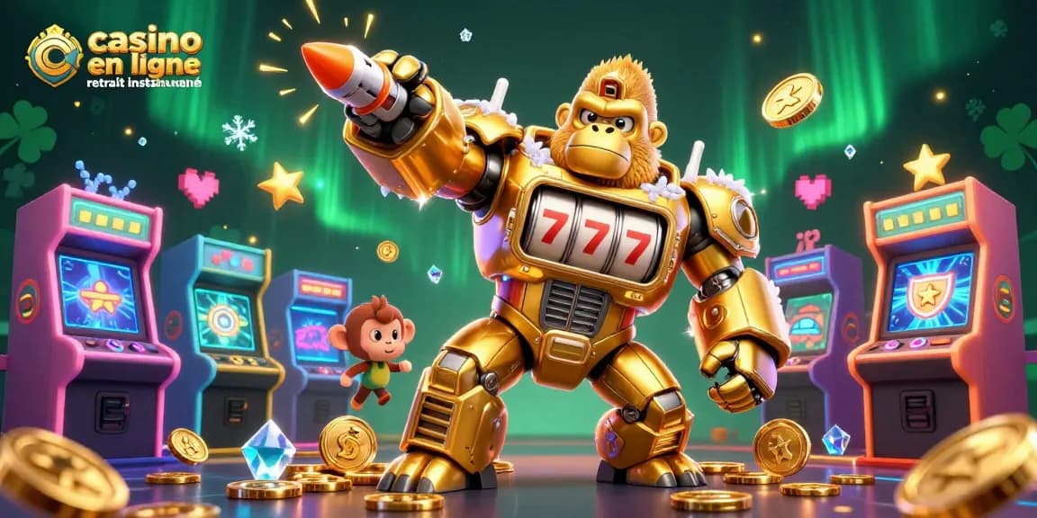 Jouer sur un casino en ligne retrait instantané avec une ambiance éclatante, machines à sous et animations dynamiques.