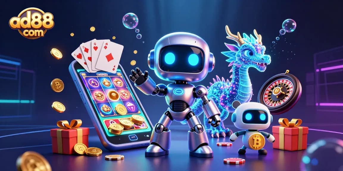 Engage with the vibrant gaming world at ad88 com featuring advanced slot machines and crypto elements.