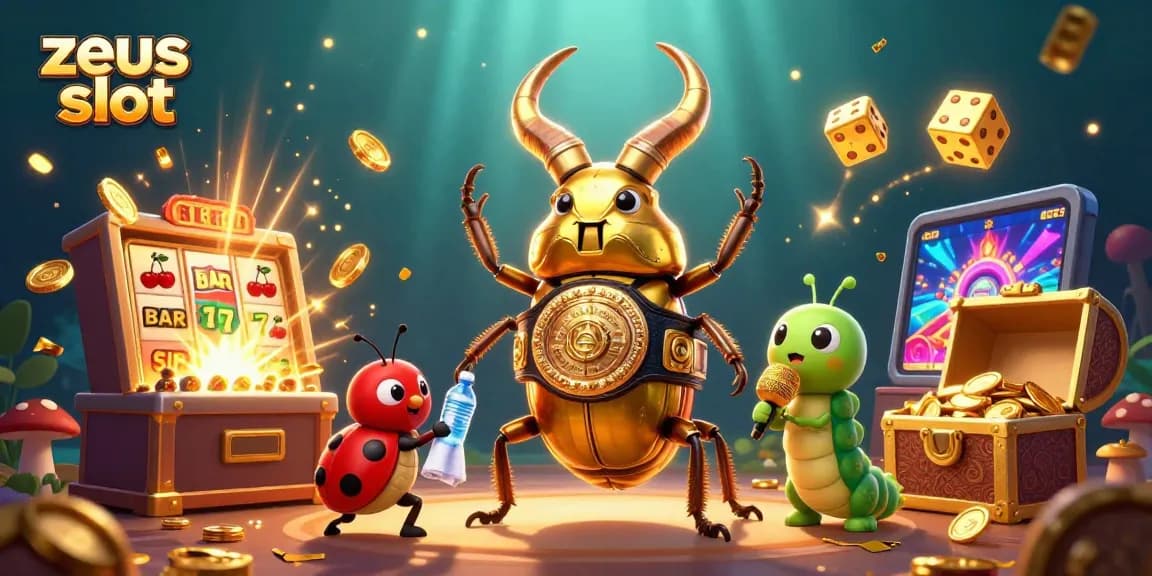 Permainan zeus slot yang menarik dengan simbol buah dan kemenangan jackpot berlimpah.
