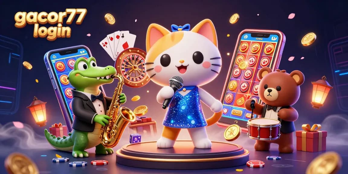 Masuk ke gacor77 login dan menangkan hadiah dengan permainan slot yang seru