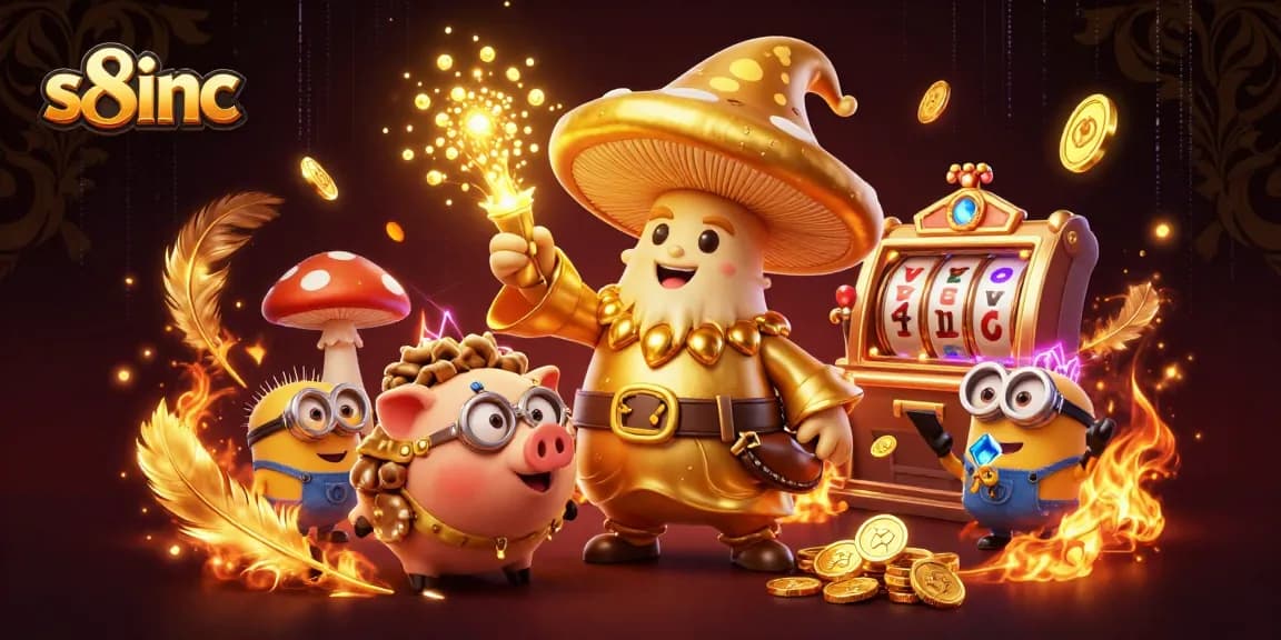 Experience thrilling gameplay as s8inc transforms your bets into gold with magical characters.