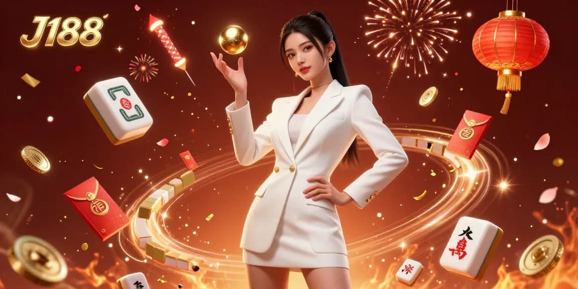 Engage with high-stakes roulette at J188, featuring a confident dealer and luxurious casino ambiance.