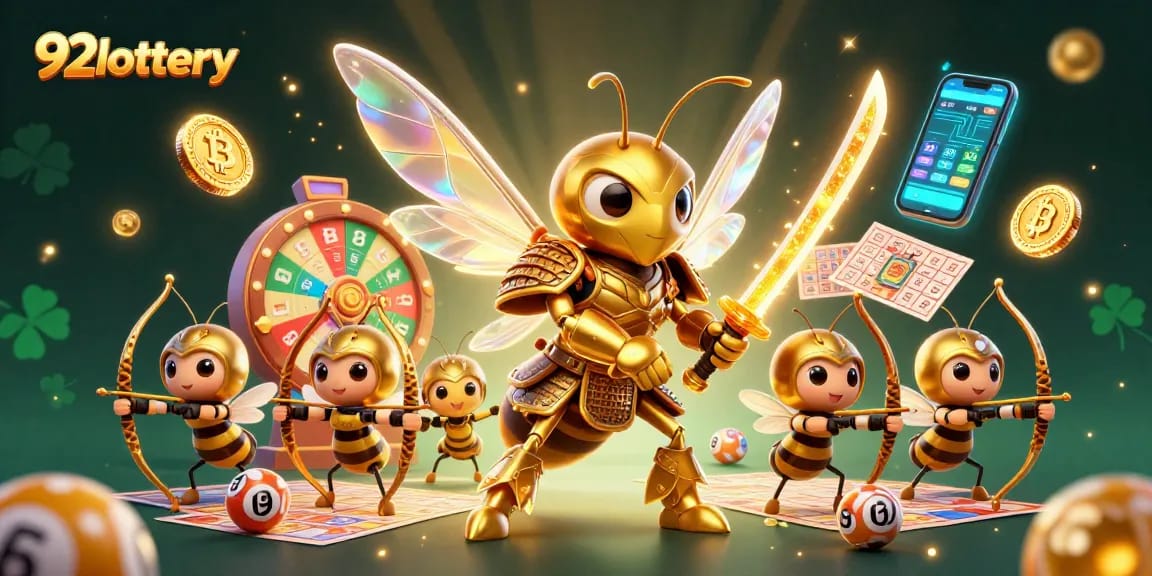 Engage with 92lottery to win exciting prizes at this vibrant lottery scene.