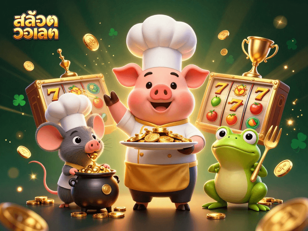 Play สล็อตวอเลท to win exciting jackpots with immersive gaming experiences featuring vibrant characters.