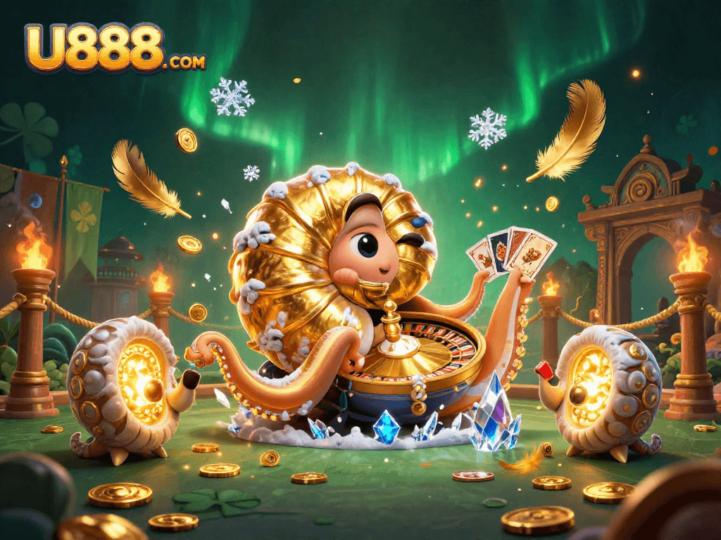 Experience U888. COM at its finest with this vibrant casino scene showcasing gaming excitement and allure.