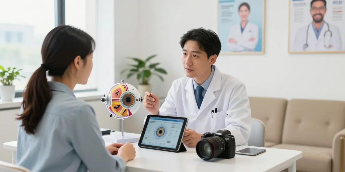 Consultation at SNU Eye Clinic for vision correction options in snuseoul