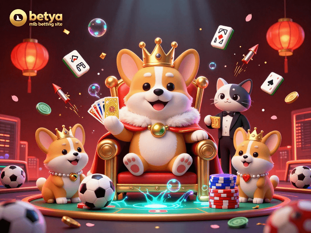 Experience vibrant betting action at the betya mlb betting site with rich visual elements and exciting characters.