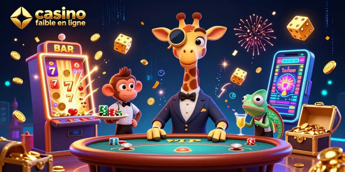 Vivez des moments magiques avec un casino fiable en ligne, entouré de personnages 3D dans un univers de jeux captivants.