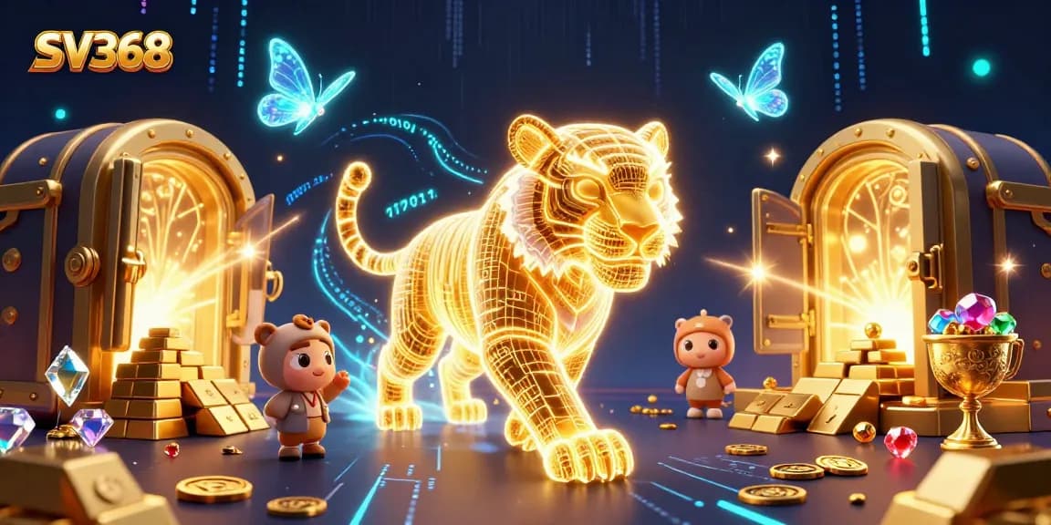 Spin and win big at SV368 with an electrifying slot game experience amid golden energy!