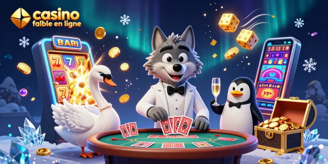 Jouer sur un casino fiable en ligne avec des personnages animés au baccarat tout en découvrant des jackpots éclatants.