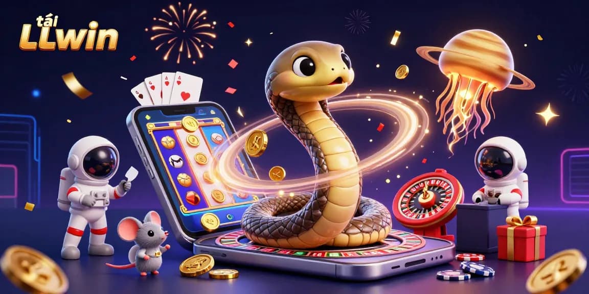 Spin and win with tải LLwin, a thrilling journey into a 3D digital casino adventure.