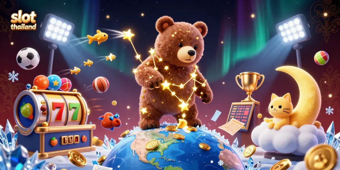 Experience the excitement of slot thailand with vibrant 3D fun, gold coins, and action-filled characters.