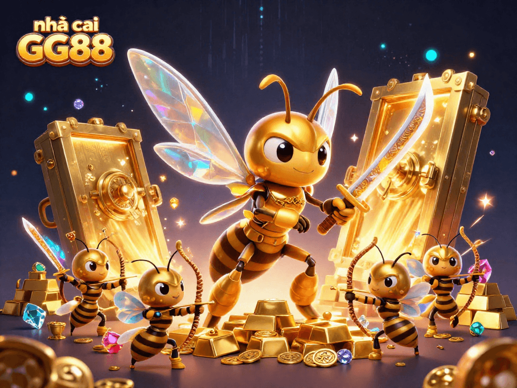 Play exciting games at nhà cái GG88 with golden treasures and captivating characters.
