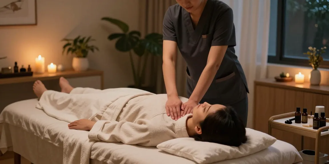 In-home 종로출장안마 session with a professional therapist providing Swedish massage in a calming atmosphere.