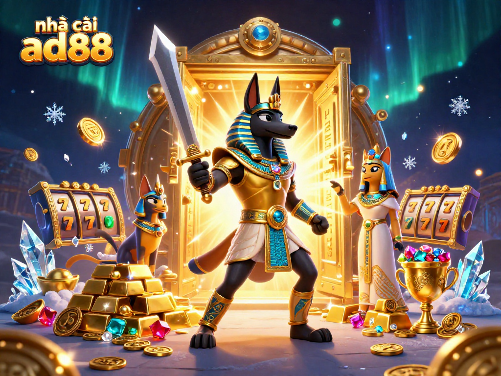 Experience the thrill of nhà cái ad88 with ancient Egyptian warriors, riches, and slot excitement!