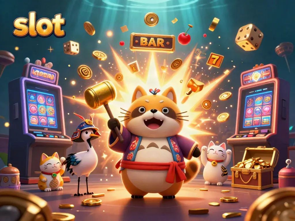 Slot memikat dengan tanuki ceria dan jackpot mengagumkan, memikat pemain