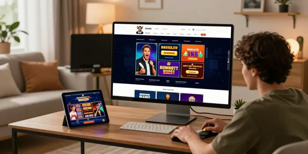 Exciting online gaming experience at da88 with engaging slot games and live casino.