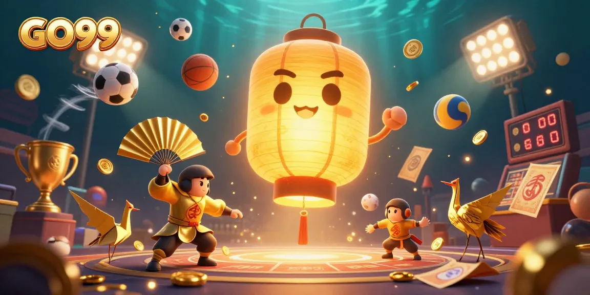 Engage in thrilling betting adventures with GO99 amidst a vibrant casino scene.